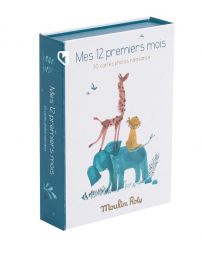 Cartes Etapes Mes 12 Premiers Mois - Sous mon Baobab - MOULIN ROTY