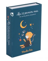 Cartes Etapes Mes 12 Premiers Mois - Les Moustaches - MOULIN ROTY