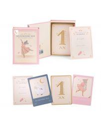 Cartes Etapes Mes 12 Premiers Mois - La Petite Ecole de Danse - MOULIN ROTY