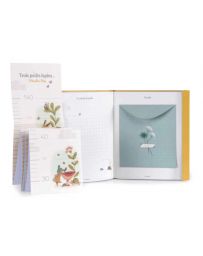 Livre de Naissance - Trois petits lapins - MOULIN ROTY