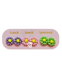Boucles d'Oreilles - Une semaine de Poésie - Fleurs - YUKO. B