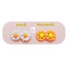 Boucles d'Oreilles - Une semaine de Poésie - Fleurs - YUKO. B