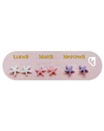 Boucles d'Oreilles - Une semaine de Poésie - Etoiles de Mer - YUKO.B