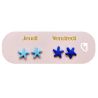 Boucles d'Oreilles - Une semaine de Poésie - Etoiles de Mer - YUKO.B