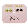 Boucles d'Oreilles - Une semaine de Poésie - Etoiles de Mer - YUKO.B