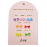 Boucles d'Oreilles - Une Semaine de Poésie - Cœurs - YUKO. B