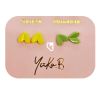 Boucles d'Oreilles - Une Semaine de Poésie - Cœurs - YUKO. B