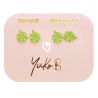 Boucles d'Oreilles - Une Semaine de Poésie - Chance - YUKO. B
