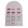 Boucles d'Oreilles - Un An de Poésie - Rouge & Eau - YUKO. B