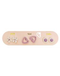 Boucles d'Oreilles - Un An de Poésie - Parme - YUKO. B