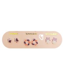 Boucles d'Oreilles - Un An de Poésie - Parme - YUKO. B