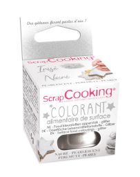 Colorant alimentaire de surface - Nacré - 5g - SCRAPCOOKING