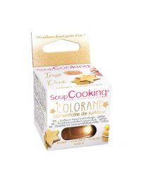 Colorant alimentaire de surface - Or - 5g - SCRAPCOOKING