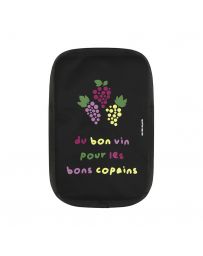 Rafraichisseur de Bouteille FRIZ - Du bon Vin pour les Copains ! - DERRIERE LA PORTE