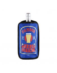 Rafraîchisseur de Bouteille FRIZ - D'Amour et de Bière fraîche - DERRIERE LA PORTE