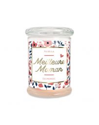Bougie Verre Jasmin - Tu es la meilleure Maman