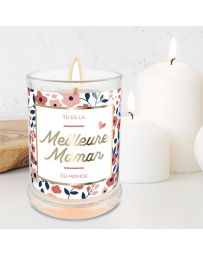 Bougie Verre Jasmin - Tu es la meilleure Maman