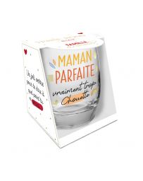 Verre rond "Maman parfaite"