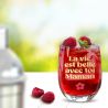 Verre rond "La Vie est belle avec toi Maman" Verre rond "La Vie est belle avec toi Maman"