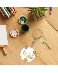 Porte clés atsem fabuleuse