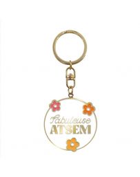 Porte clés atsem fabuleuse