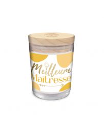 Bougie verre Meilleure maitresse