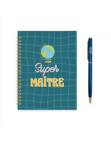 Coffret carnet note maitre