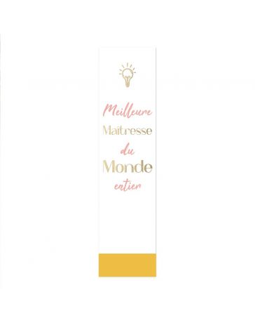 Marque-page meilleure maitresse