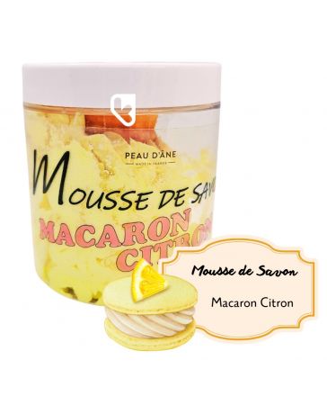 Mousse de savon - Macaron citron - Cambrai Kdôme Proville