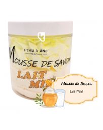 Mousse de savon - Lait et Miel - Peau d'âne