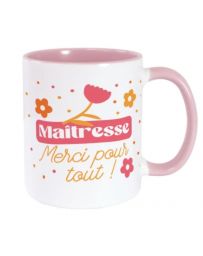 Mug en céramique - Maîtresse, Merci pour tout !