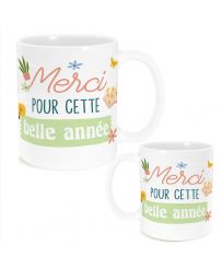 Mug en céramique - Merci pour cette Année