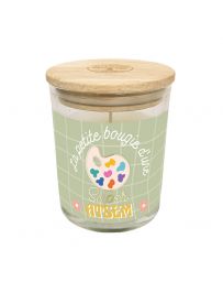 Bougie en verre - SUPER ATSEM