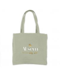 Sac Cabas en Gaz de Coton - ATSEM EN OR