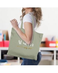 Sac Cabas en Gaz de Coton - ATSEM EN OR