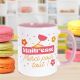 Mug rose maitresse merci