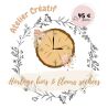 Atelier créatif - Je réalise mon Horloge en Bois & Fleurs séchées