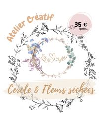 Atelier créatif - Je réalise mon Cercle en Fleurs séchées