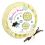 Eponge savon exfoliante - PARADISE FOUND - BOMB COSMETICS