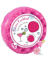 Eponge savon exfoliante - COSMO COCKTAIL - BOMB COSMETICS