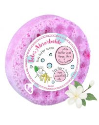 Eponge savon exfoliante - TOTES ABSORBABLE - BOMB COSMETICS