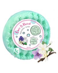Eponge savon exfoliante - ONCE & FLORAL - BOMB COSMETICS
