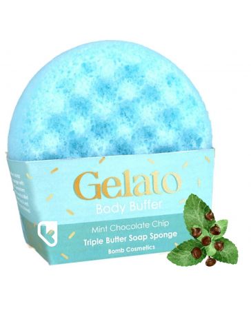 Eponge Savon exfoliante - Pépites de chocolat à la Menthe - BOMB COSMETICS