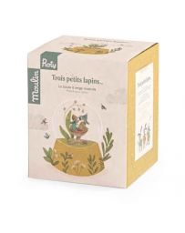 Boule à Neige musicale - Trois petits Lapins - MOULIN ROTY