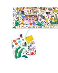 La Fête d'Anniversaire - Puzzle d'Observation - 54 Pièces - DJECO
