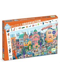 La Ville - Puzzle d'Observation - 200 Pièces - DJECO