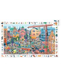 La Ville - Puzzle d'Observation - 200 Pièces - DJECO