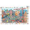 La Ville - Puzzle d'Observation - 200 Pièces - DJECO