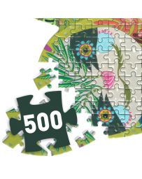 Paresseux - Puzz'Art - 500 Pièces - DJECO