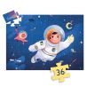 Un Astronaute dans la Lune - Puzzle Silhouette - 36 Pièces - DJECO Un Astronaute dans la Lune - Puzzle Silhouette - 36 Pièces - DJECO
